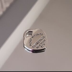 Tiffany & Co. Silver Heart Tag Pendant